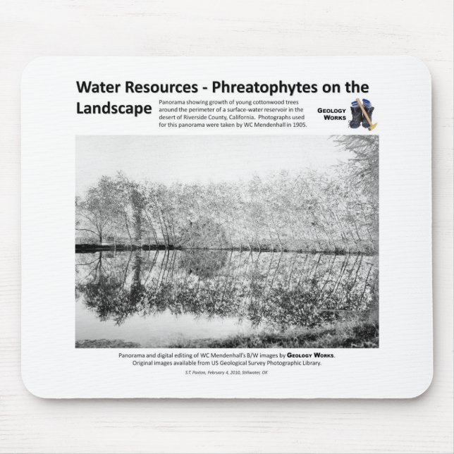 Water Resources I - Phreatophytes on the Landscape Mouse Pad (Front)