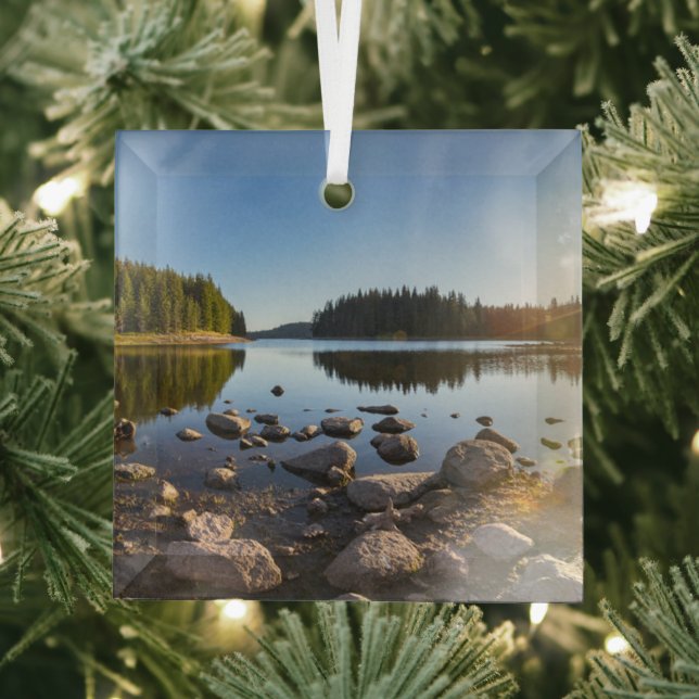 Water | Rhodope Mountains, Bulgaria Glass Ornament (Insitu)