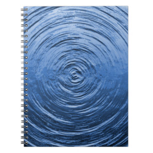 Water Ripple Blue Notebook