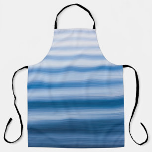 Water ripple illustration apron