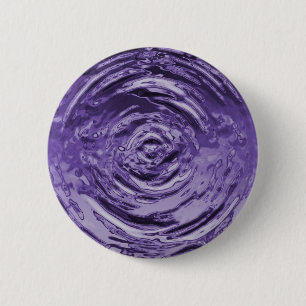Water Ripple Purple 2 Inch Round Button
