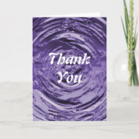 Water Ripple Purple