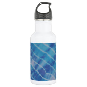 Water Ripple Reflection Lines Tie Dye 532 Ml Water Bottle