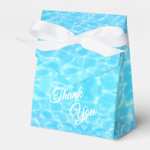 Water ripples Pool party Beach party Summer party Favor Box