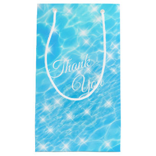 Water ripples Pool party Beach party Summer party  Small Gift Bag