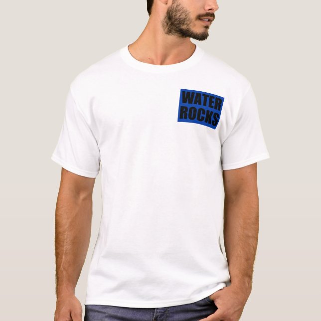 Water Rocks T-Shirt (Front)