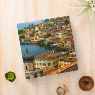 Water   San Benedetto Church Lake Garda, Italy Binder