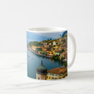 Water   San Benedetto Church Lake Garda, Italy Coffee Mug