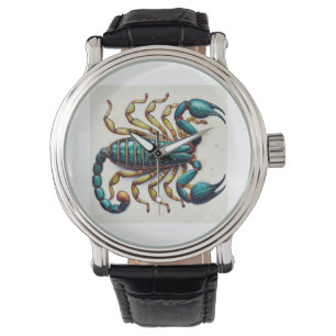 Water scorpion 070724IREF123 - Watercolor Watch