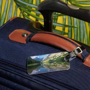 Water   Seealpsee Lake  Swiss Alps Switzerland Luggage Tag
