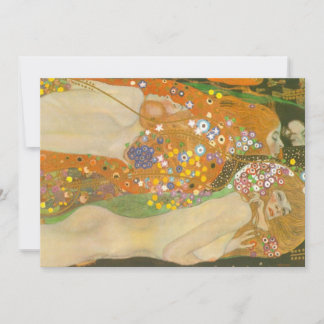 Water Serpents II by Gustav Klimt, Art Nouveau