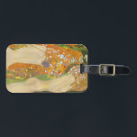 Water Serpents II by Gustav Klimt, Art Nouveau Luggage Tag<br><div class="desc">Water Serpents II (1904-1907) by Gustav Klimt is a vintage Victorian Era Symbolism fine art portrait painting. Water Serpents II (aka Wasserschlangen II) is the follow-up painting to Water Serpents I. Water Serpents II features a group of water nymphs in lustful bliss. There are four figures in the artwork with...</div>