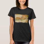 Water Serpents II by Gustav Klimt, Art Nouveau T-Shirt<br><div class="desc">Water Serpents II (1904-1907) by Gustav Klimt is a vintage Victorian Era Symbolism fine art portrait painting. Water Serpents II (aka Wasserschlangen II) is the follow-up painting to Water Serpents I. Water Serpents II features a group of water nymphs in lustful bliss. There are four figures in the artwork with...</div>