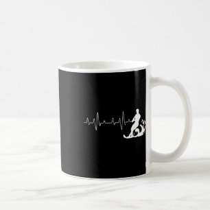 Water Ski Heartbeat - Waterskier Watersports Water Coffee Mug