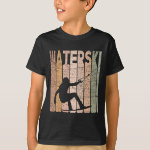 Water Ski Vintage Water Skiing Retro Water Skier T-Shirt
