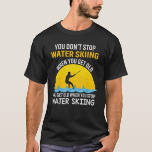 Water Skiing Designs For Men Women Water Skier Ath T-Shirt
