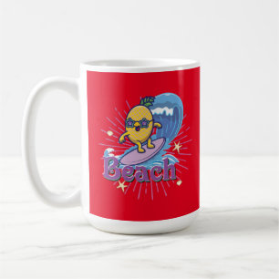 Water skiing Pineapple Coffee Mug