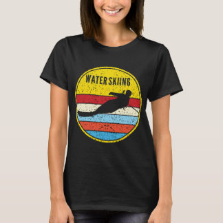 Water Skiing Retro Waterski Ski Water T-Shirt