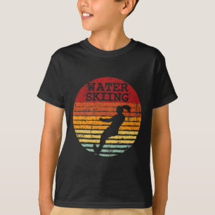 Water Skiing Retro Waterski Vintage Waterskiing Su T-Shirt