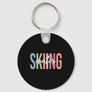 Water Skiing Skier Waterski Water Sports Keychain