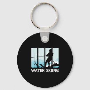 Water Skiing Vacation Summer Adventure Water Sport Keychain