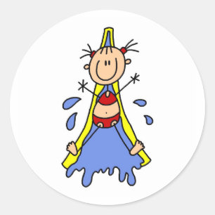 Water Slide Sticker