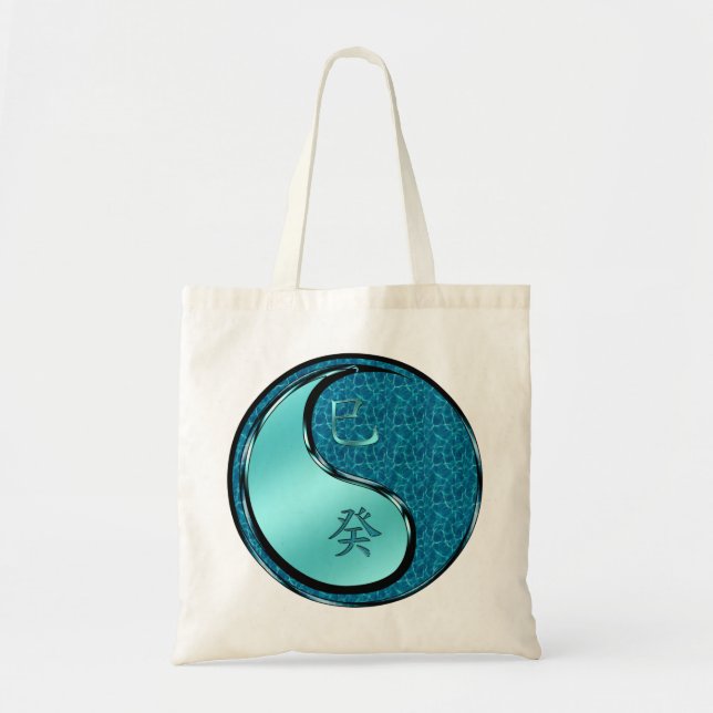 Water Snake Tote Bag (Front)