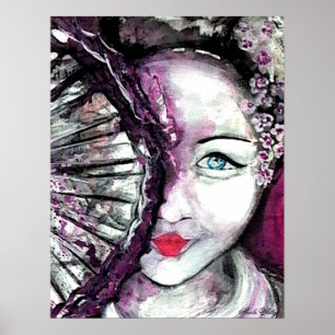 WATER SOUL - Geisha Print
