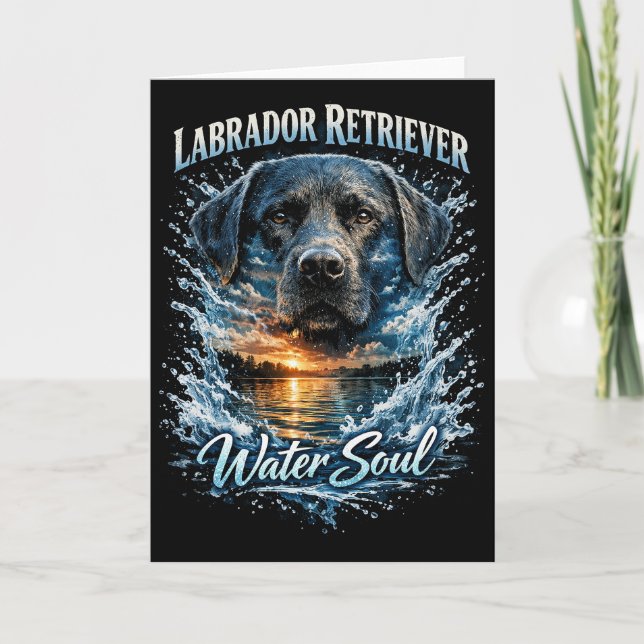 Water Soul Holiday Card (Front)