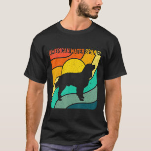 Water Spaniel Vintage Retro Dog Mom Dad T-Shirt