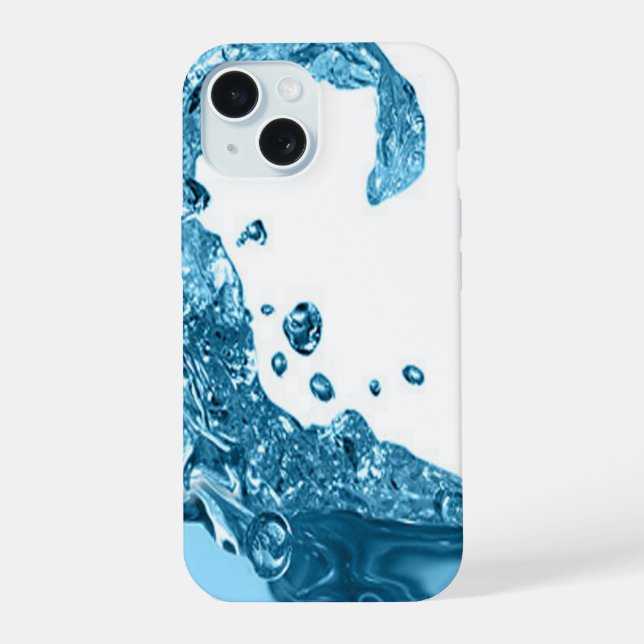 Water Splash 1 iPhone 15 Case (Back)