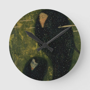 Water Sprites, 1899 (oil on canvas) Round Clock