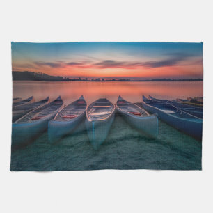 Water St. Louis Missouri Bay Kitchen Towel