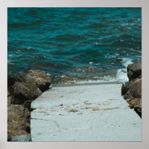 Water Steps Poster