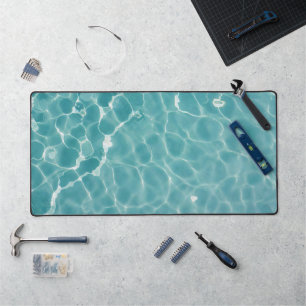 Water Surface (Style 3) Oil Painting Desk Mat