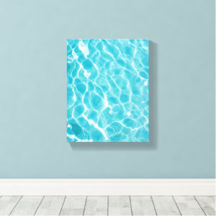 Water Surface (Style 6) Oil Painting Canvas Print