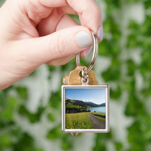 Water | Swiss Alps Footpath Keychain (Hand)