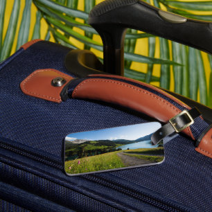 Water Swiss Alps Footpath Luggage Tag