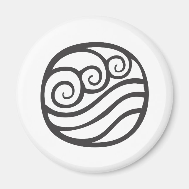 Water Symbol Magnet (Front)