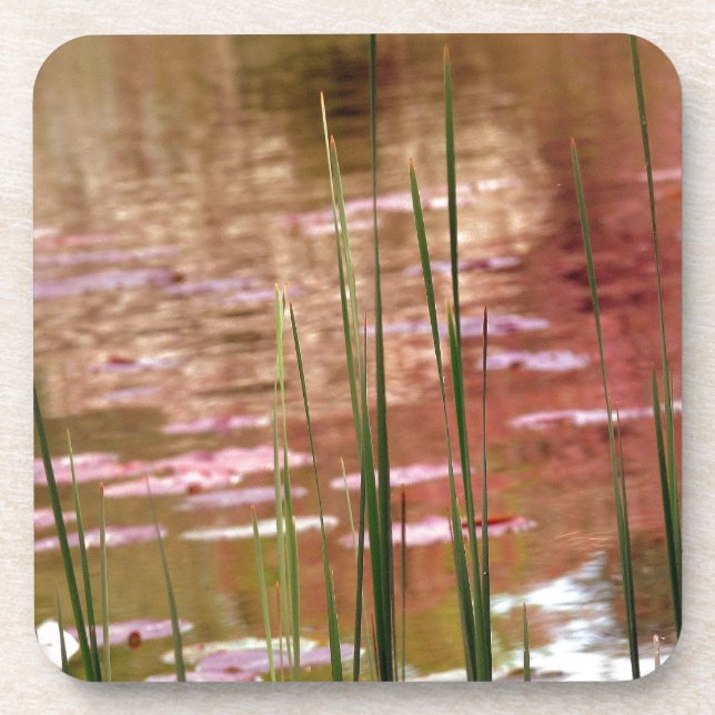 Water Through Reeds Coaster (Front)