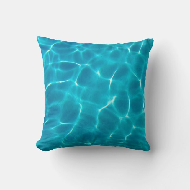 Water Throw Pillow (Front)