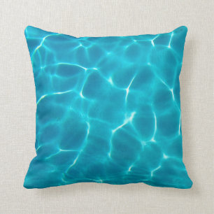 Water Throw Pillow