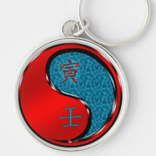 Water Tiger Keychain