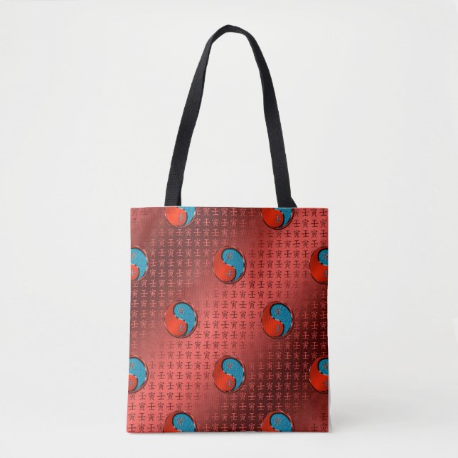 Water Tiger Tote Bag (Front)