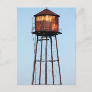 Water Tower Postcard