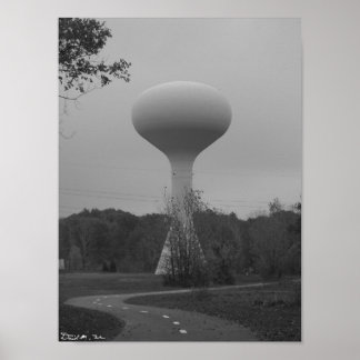 Water Tower Poster