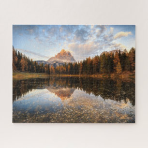 Water   Tre Cime Di Lavaredo Italy Jigsaw Puzzle