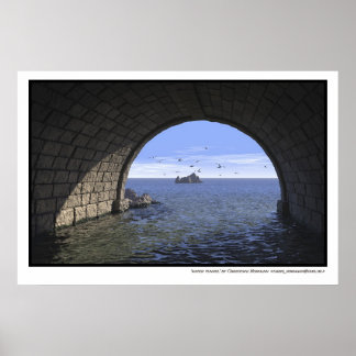 water tunnel poster