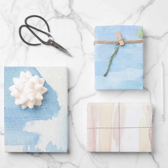 Water Walk Wrapping Paper Sheet (Front)