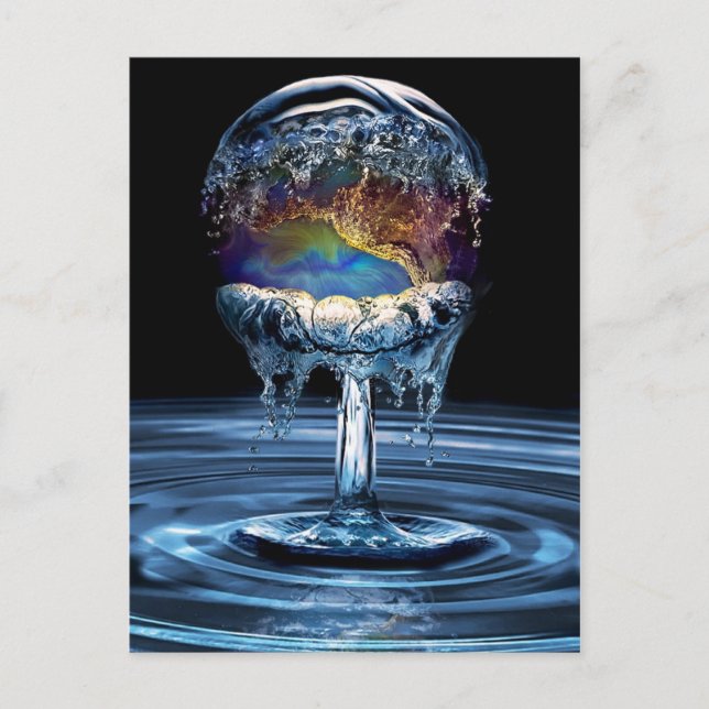 Water War Postcard (Front)